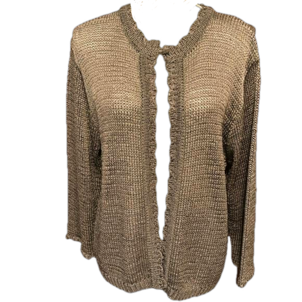Sag Harbor Cardigan Sweater Size XL NWT